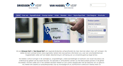 Desktop Screenshot of driessenverf.nl